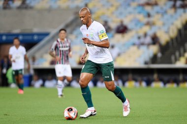 Rio de Janeiro, Brezilya, 2 Şubat 2025. Boavista takımından futbolcu Anderson Conceio, Maracana Stadyumu 'nda Carioca şampiyonası için Fluminense takımına karşı oynanan maçta.
