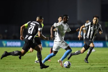 Rio de Janeiro, Brezilya, 16 Kasım 2023 tarihinde Brezilya Sao Januario Stadyumu 'nda Botafogo ve Gremio takımları arasında oynanan maç..