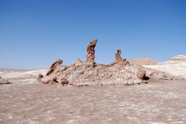 San Pedro de Atacama, Şili, 13 Aralık 2024. Ay Vadisi. Atacama Çölü 'nü keşfeden turistler.
