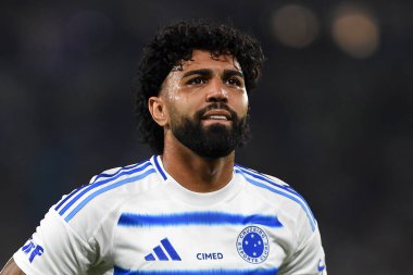 Rio de Janeiro, Brezilya, 17 Temmuz 2025. Cruzeiro takımından oyuncu Gabi, Fluminense ile oynanan maçta, 2025 Brezilya Şampiyonası için, Maracana Stadyumu 'nda.