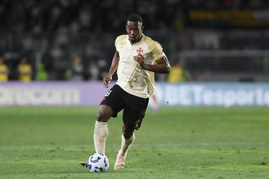 Rio de Janeiro, Brazil, September 24, 2025. Soccer player Carlos Cuesta from the Vasco team, during the Vasco vs Bahia game, for the Brazilian Cup, at the Sao Januario stadium.