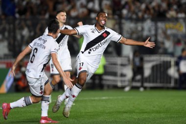 Rio de Janeiro, Brazil, August 7, 2025. Football player Rayan from the Vasco team, during the Vasco vs Bahia match, valid for the Brazilian Cup, at the Sao Januario stadium.