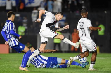 Rio de Janeiro, Brazil, August 7, 2025. Vasco vs CSA football match, valid for the Brazilian Cup, at the Sao Januario stadium.