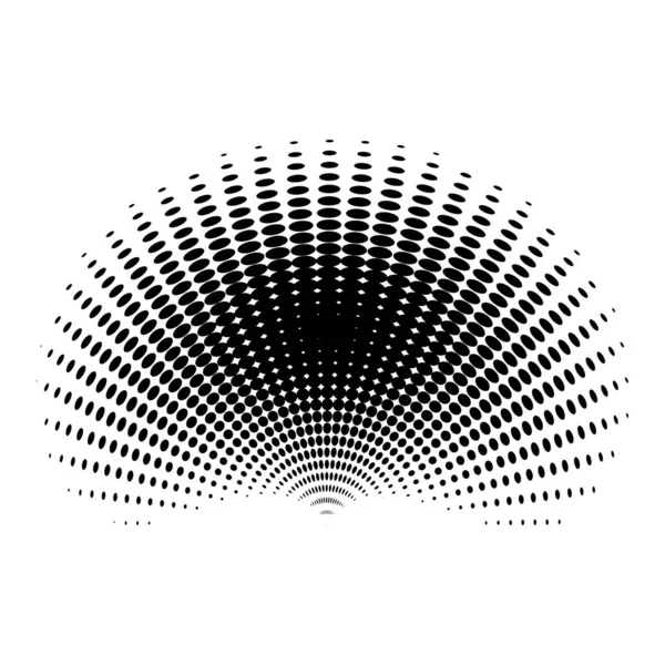 Black Pattern Halftone Background Contemporary Image Grunge Vector Vector Illustration — Stock Vector