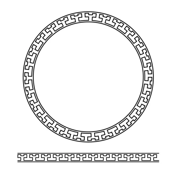 stock vector Greek ornament, frames. Roman ornament. Ethnic style. Vector illustration. EPS 10.