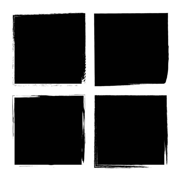 Βούρτσα Τετράγωνα Στυλ Σκίτσο Εικονογράφηση Διανύσματος Eps — Διανυσματικό Αρχείο
