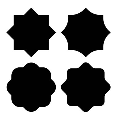 Antika pullar ve çıkartmalar. Vektör çizimi. Hisse senedi. EPS 10.