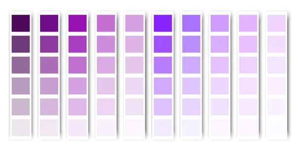 Paleta Colores Púrpura Textura Tono Pastel Púrpura Ilustración Vectorial Imagen — Archivo Imágenes Vectoriales