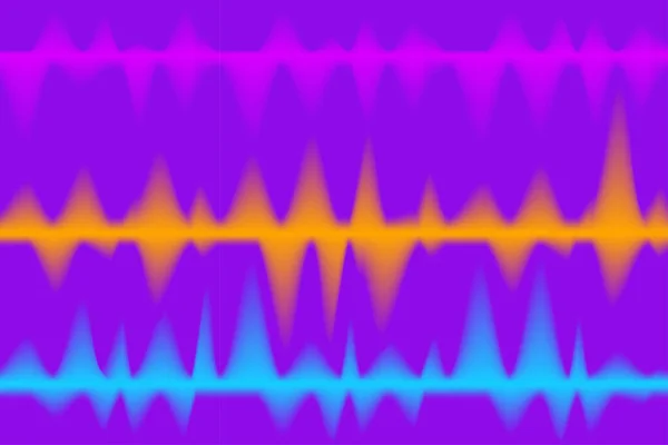Audio Sound Wave Equalizer Music Sound Concept Vector Illustration Eps — Stock Vector