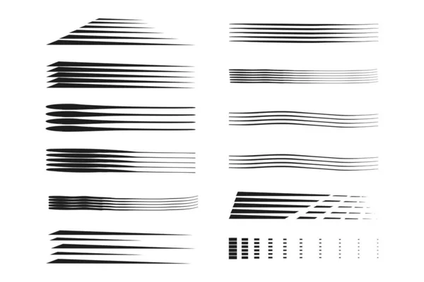 Handgezeichneter Linienrand Und Kritzelndes Gestaltungselement Vektorillustration Eps Archivbild — Stockvektor