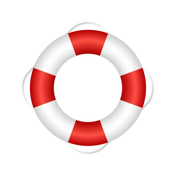 Life Buoy Lifebuoy Image Help Sos Concept Inflatable Sos Help — Stock Vector