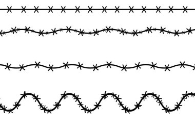 Paslı, paslı, dikişsiz çelik teller. Vektör çizimi. Eps 10. Resim yükle.