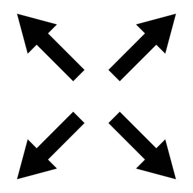 Oklar yönü gösteriyor. Navigasyon konsepti açık. Siyah vektör işaretçileri. Vektör çizimi. EPS 10. Resim yükle.