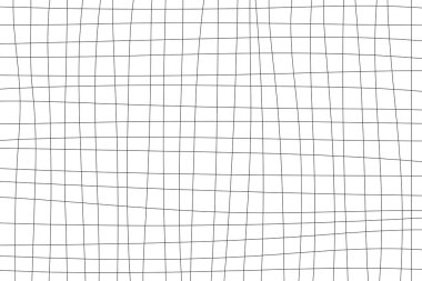 Kavisli kafes parmaklıkları. Siyah çizgiler. Beyaz arka plan. Vektör çizimi. EPS 10.