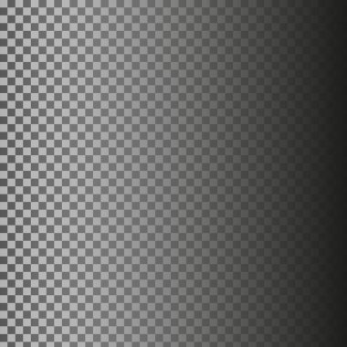 Sağ üst çapraz soluklaşma. Checkerboard vektör gölgelemesi. Yumuşak ışık açısı. Koyu desenli. EPS 10.