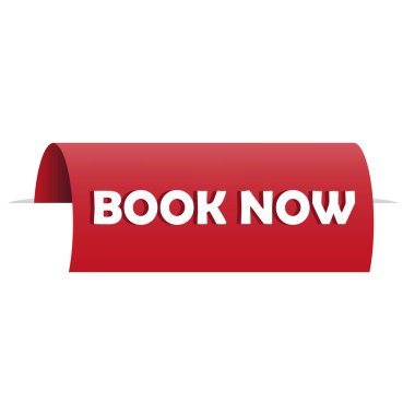 Mesaj bırakın. Kırmızı kurdele etiketi. Cesur vektör tipografisi. Kavisli beyaz etiket. EPS 10.