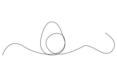 Eğri çizgi çizimi. El çizilmiş karalamalar. Dalgalı karalama çizimi. Vektör izi karalaması. EPS 10.