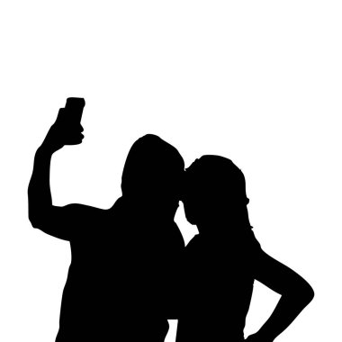 Sokaktaki büyük bir kalabalığın siyah silueti, şehirliler birlikte yürüyor..