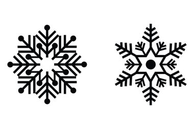 Cool Snow Icon Donmuş Kar Tanesi Tasarımı