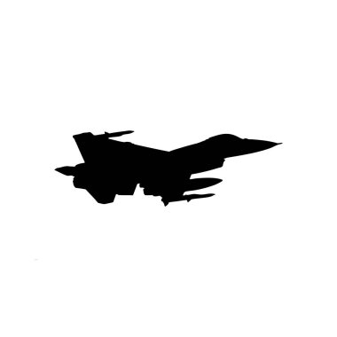 Piktogramlar için Türk Jet Savaşçısı Siluet Vektörü Logos Haber Resimleri ve Tasarım Elementleri