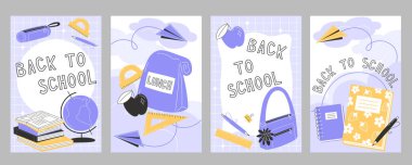 Okula Dönüş Gereksinimleri: Okul Malzemeleri ile Afiş