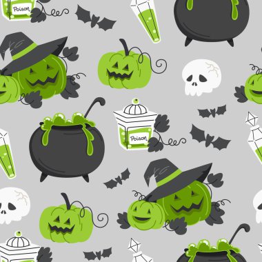 Kafatası, Balkabağı Fenerleri ve İksirli Kusursuz Desen