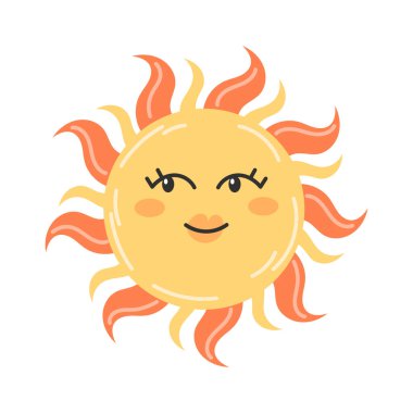 Neşeli yüzlü Dost Güneş