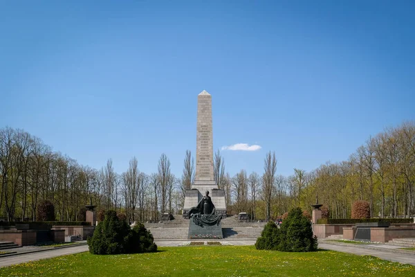 Berlin Germany April 2023 Soviet War Memorial Schonholzer Heide Pankow — Stock Photo, Image