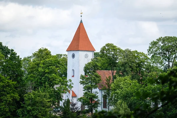 Talsi Łotwa Lipca 2023 Miasto Talsi Łotwa Budynki Starego Miasta — Zdjęcie stockowe