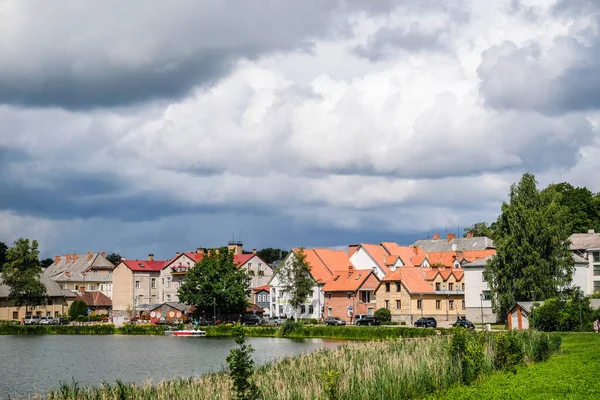 Talsi Letland Juli 2023 Stad Talsi Letland Buitenkant Van Gebouwen — Stockfoto