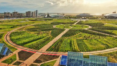 the building of the university of the state of the capital of the most populous of the largest city