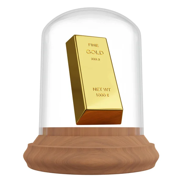 Arany Rúd Üvegedényen — Stock Fotó