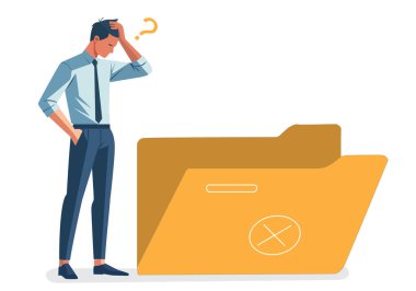 Stresli, endişeli ve çok düşünen genç bir adamın kayıp dosyaları..