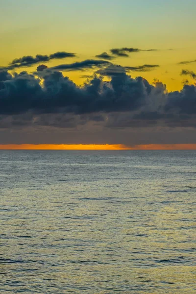 Воздушный Восход Солнца Вид Море Над Skillion Терригале Центральном Побережье — стоковое фото