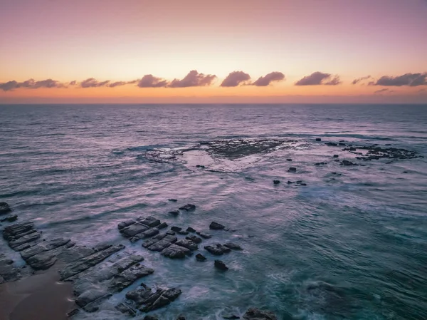 오스트레일리아 Nsw 해안에 헤드에 비치에 구름이 — 스톡 사진