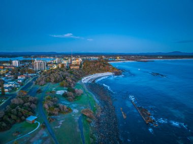 Sunrise seascape at The Tanks on the Barrington Coast at Forster-Tuncurry, NSW, Australia clipart