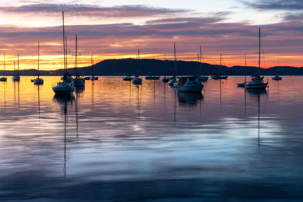 stock image One perfect day - sunrise over Brisbane Water at Koolewong on the Central Coast, NSW, Australia.