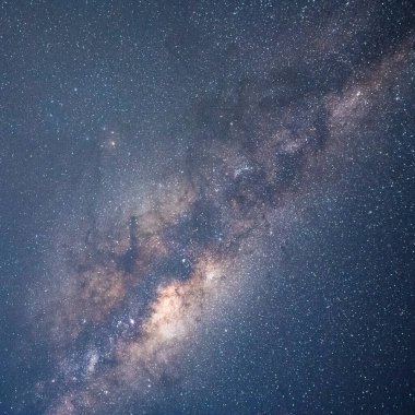 NSW, Avustralya 'nın merkez kıyısındaki Terrigal' da The Skillion at Terrigal 'dan yıldızlar ve Samanyolu.