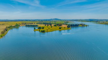 Carcoar Barajı, kırsal bölge, Carcoar, Orta Batı, NSW, Avustralya üzerine gündüz manzarası gibi.