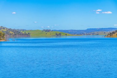 A Summer's day at Windamere Dam in Cudgegong, near Mudgee in the clipart