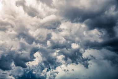 Afternoon storm clouds over Blayney in the Central West of NSW, Australia. clipart