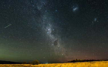Samanyolu Galaksisi Blayney, Orta Batı, NSW, Avustralya 'da yıldızlarla doludur..