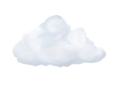 suluboya bulutu şeffaflık arkaplanında izole edildi