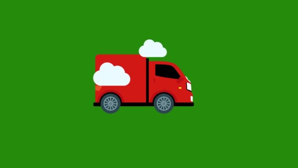 运载车4K运动动画 — 图库视频影像