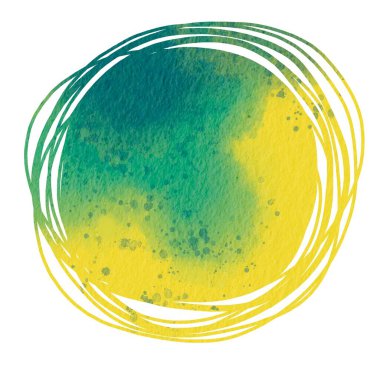 Yaz tatilinde ve tropikal orman konseptinde süsleme için limon sarısı ve yeşil yaprak..