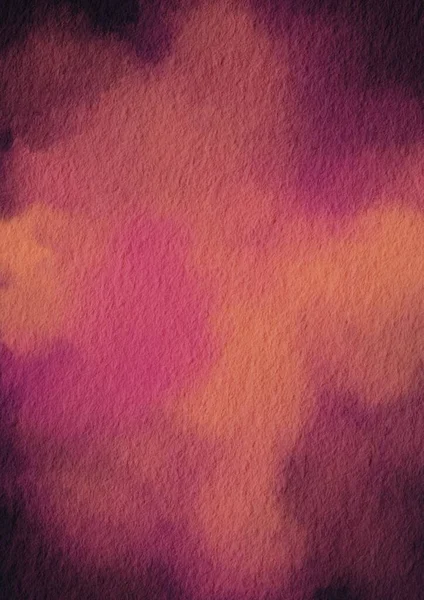 Персиковий Рожевий Фіолетовий Акварельний Фон Ілюстрація Прикраси Краси Магічної Концепції — стокове фото
