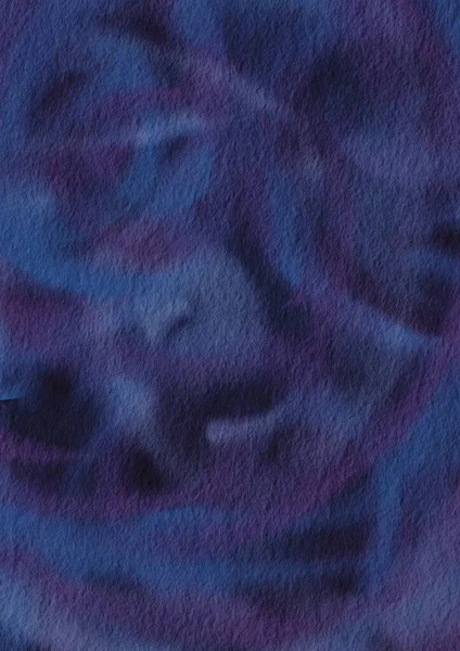 Абстрактный Темно Синий Фиолетовый Акварельный Иллюстрирующий Фон Декора Ночной Развлекательной — стоковое фото