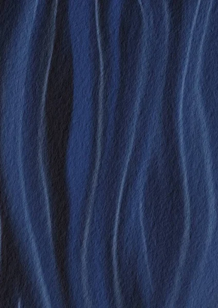 Línea Azul Abstracta Sobre Fondo Textura Papel Azul Oscuro Para — Foto de Stock