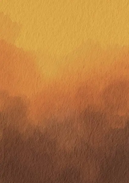Abstrakte Pinselstrichzeichnung Gelb Orange Rot Und Braun Grunge Hintergrundillustration Für — Stockfoto