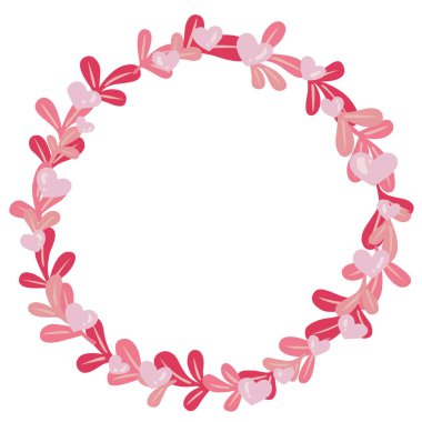 Sevgililer gününde ve romantik etkinlikte süslemek için pembe yapraklı tatlı pembe kalpler çiçeği.. 